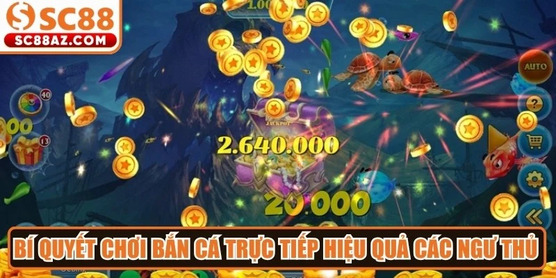 Bí quyết chơi bắn cá trực tiếp hiệu quả các ngư thủ nên áp dụng