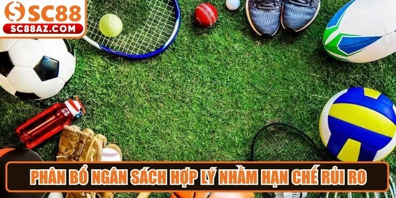 Phân bổ ngân sách hợp lý nhằm hạn chế rủi ro trong quá trình tham gia