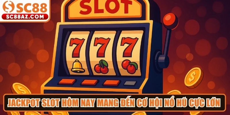 Jackpot slot hôm nay mang đến cơ hội nổ hũ cực lớn cho bet thủ
