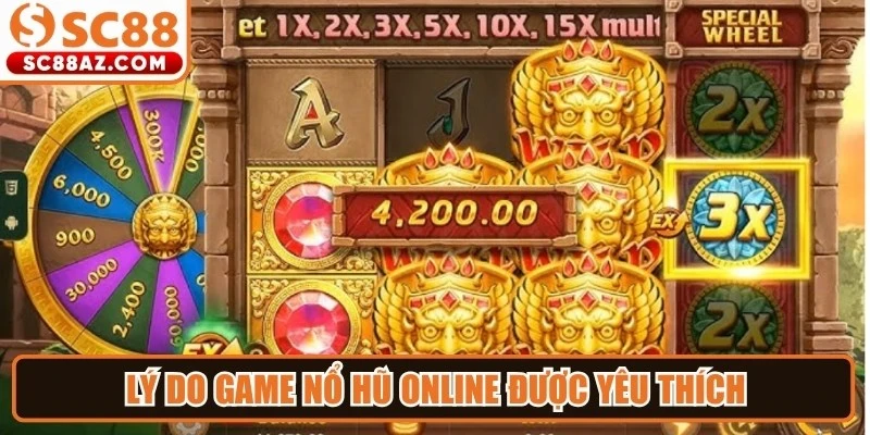Lý do game nổ hũ online được yêu thích trên thị trường